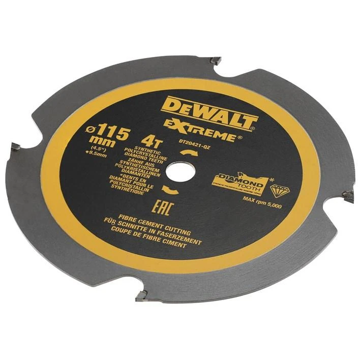 Deimantinis pjovimo diskas DeWalt DT20421; 115x9,5 mm; Z4