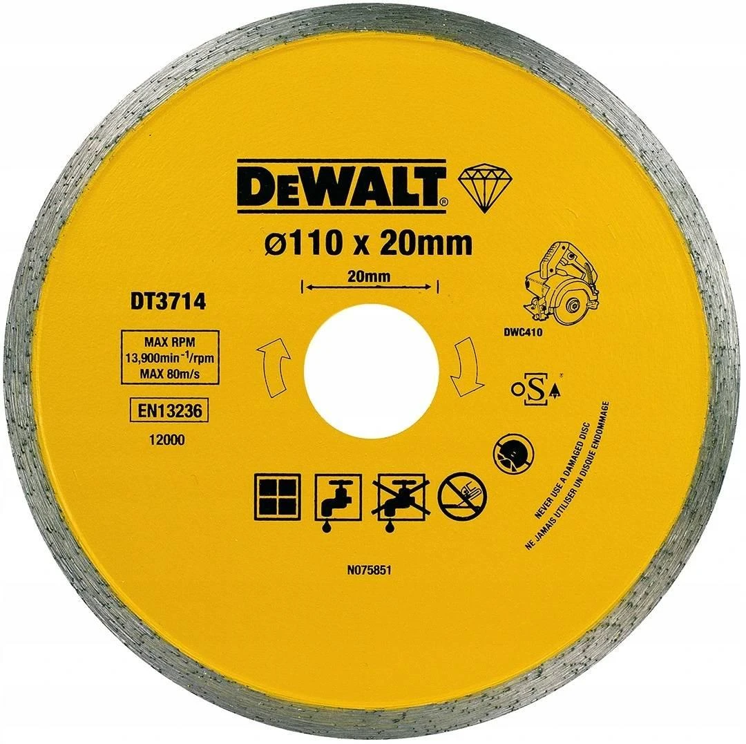 DEWALT DIAM DIAM.110mmx20mm DT3714