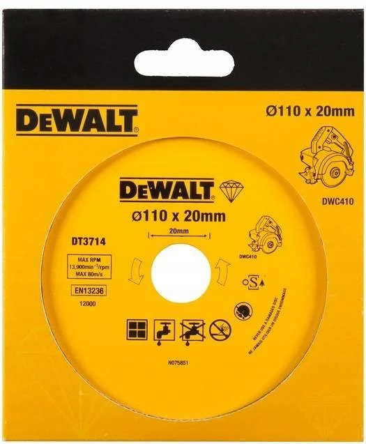 DEWALT DIAM DIAM.110mmx20mm DT3714
