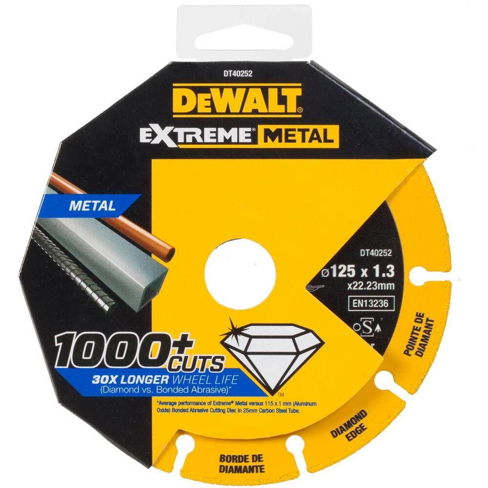 Deimantinis diskas DeWalt DT40252-QZ; 125x22,23x1,3 mm
