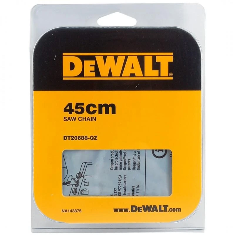 Pjūklo grandinė DeWalt DT20688-QZ; 18''; 45 cm; 3/8''; 1,3 mm