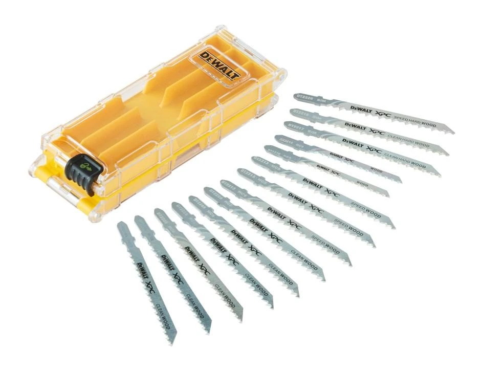 DEWALT JIGSAW BLED MIX 14 vnt. MEDIENA/LAMINATAS/PVC