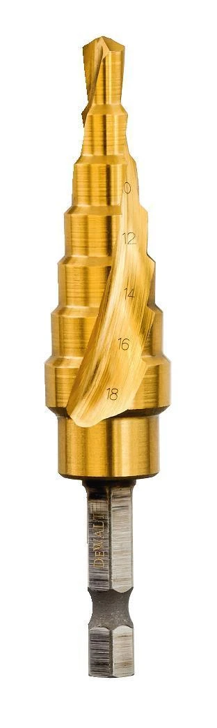Pakopinis grąžtas Dewalt DT5027-QZ; 6-18 mm