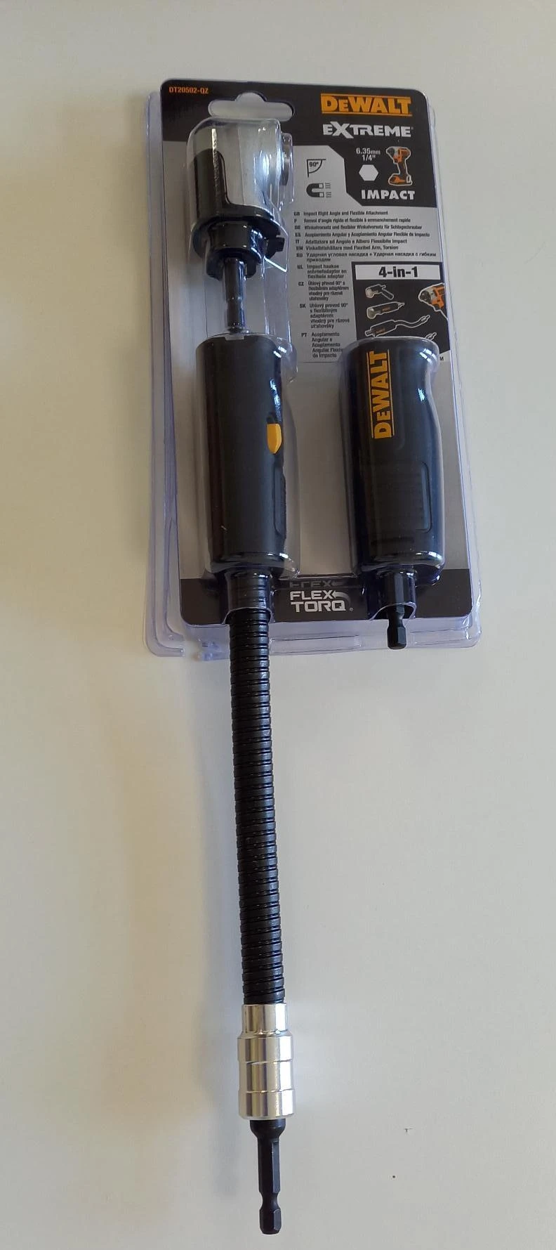Dewalt Lankstus kampinis antgalių laikiklis DT20502 1/4"