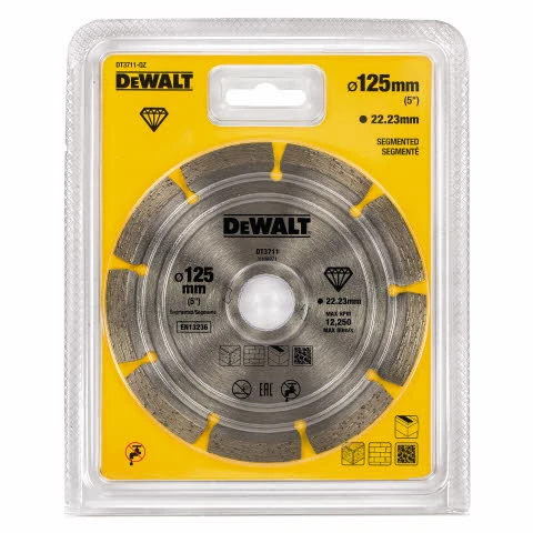 DEWALT TARCZA DIAMENTOWA 125x1,7x22,2mm SEGMENTOWA