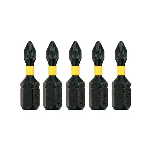 DEWALT SMŪGINIS ANTGALIS PH1x25 /5vnt. EXTREME IMPACT TORSION