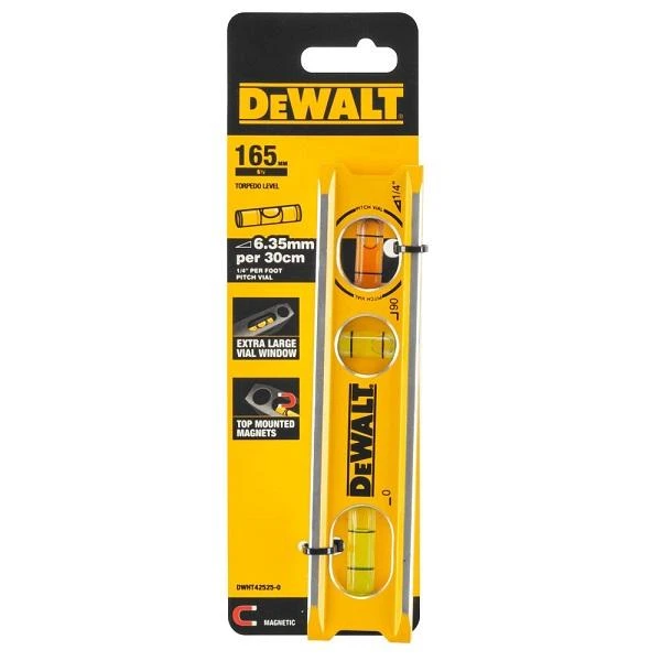 Magnetinis gulsčiukas DeWalt DWHT42525; 165 mm
