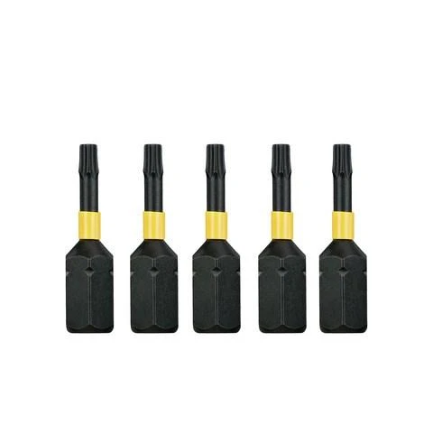 DEWALT KOŃCÓWKA UDAROWA T10x25 5szt. EXTREME IMPACT TORSION