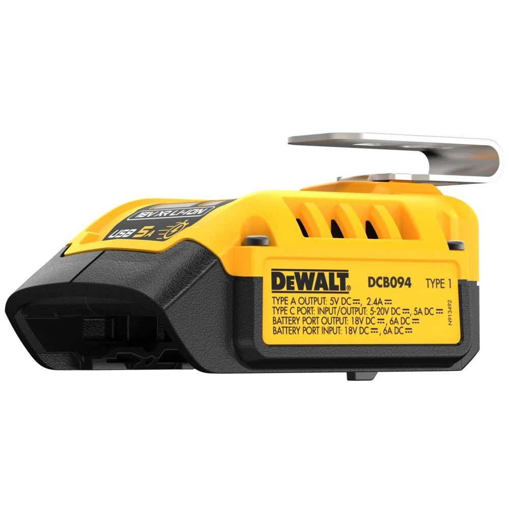 Pakrovėjas DeWalt DCB094K; 18 V