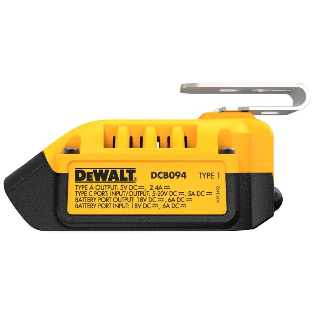 Pakrovėjas DeWalt DCB094K; 18 V