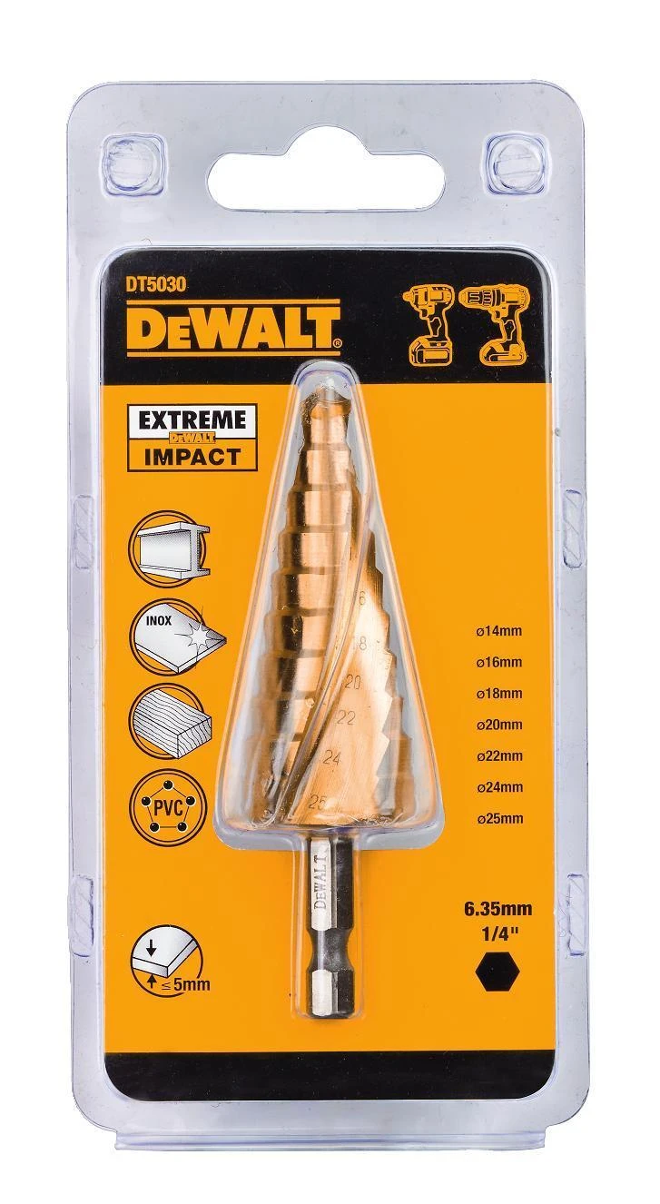 Stanley Pakopinis grąžtas DeWalt DT5030-QZ; 14-25x100 mm