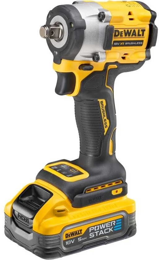 Dewalt 18V XR smūginis veržliasukis su Powerstack akumuliatoriumi