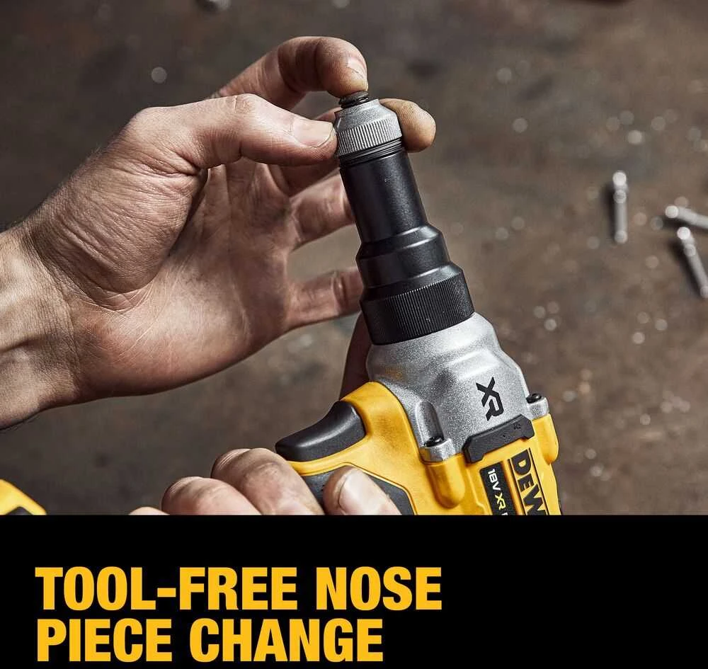 Akumuliatorinis kniediklis DeWalt DCF414NT-XJ; 18 V (be akumuliatoriaus ir pakrovėjo)
