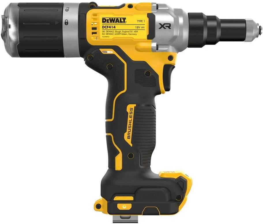 Akumuliatorinis kniediklis DeWalt DCF414NT-XJ; 18 V (be akumuliatoriaus ir pakrovėjo)