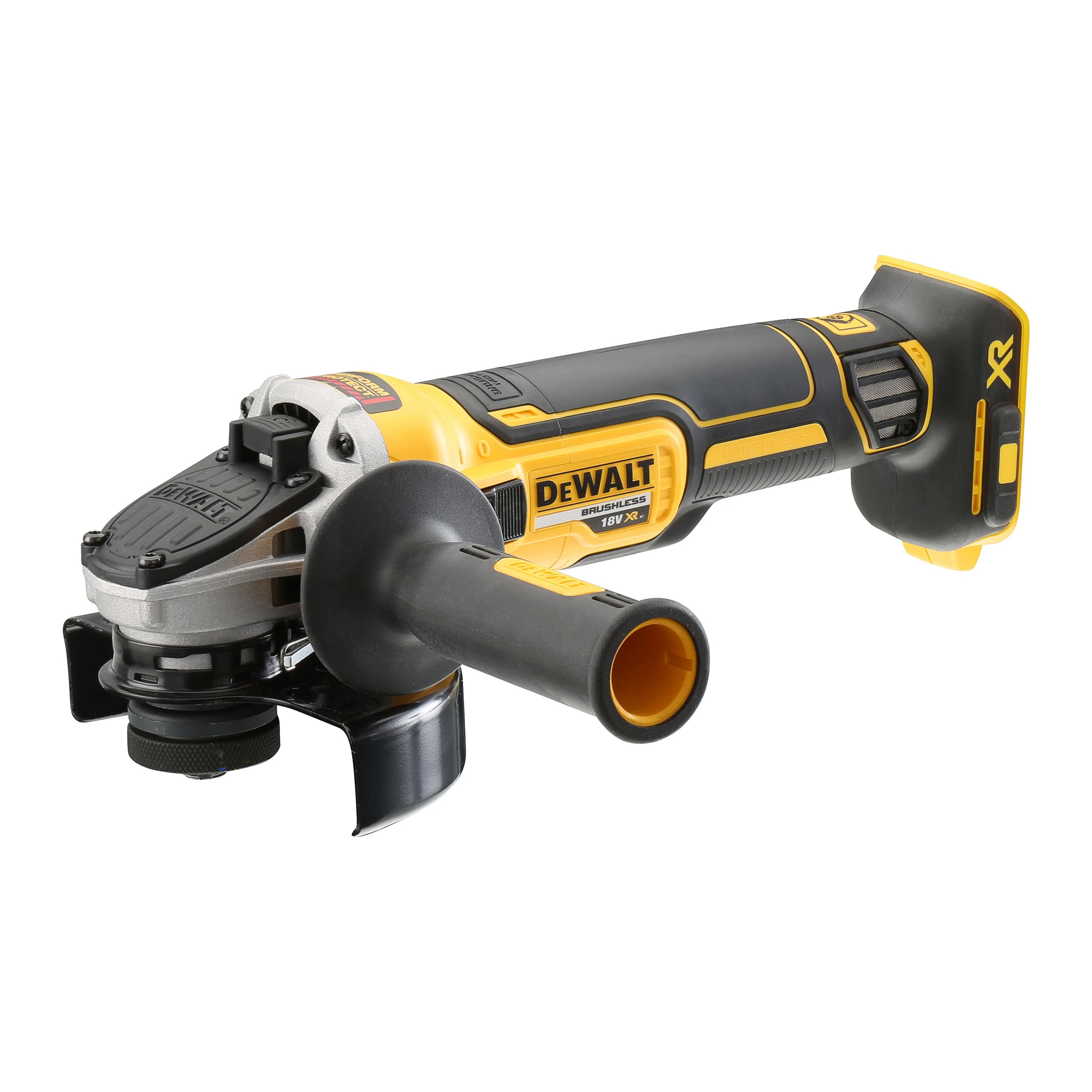 DeWALT kampinis šlifuoklis DCG405NT be akumuliatoriaus ir kroviklio, TSTAK lagaminas