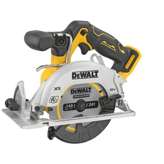 Akumuliatorinis diskinis pjūklas DeWalt DCS512P2-QW; 12 V; 2x5,0 Ah akum.