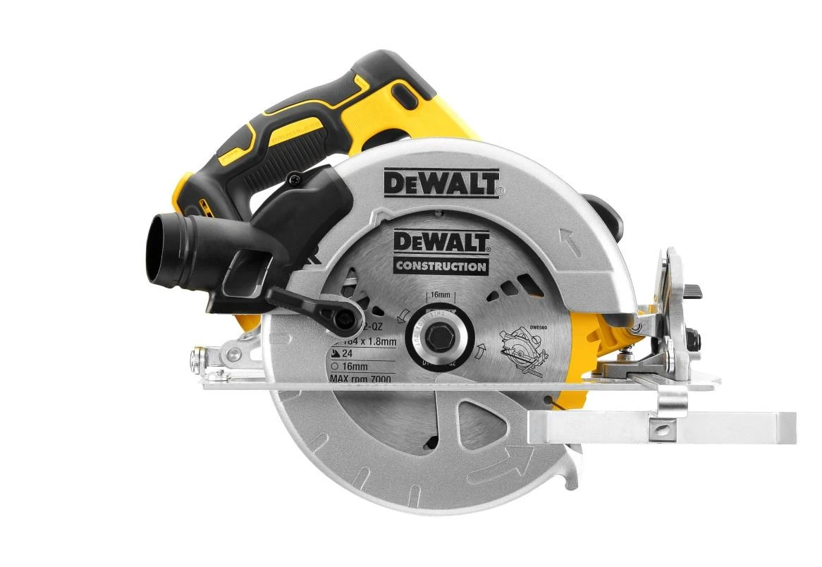 DeWALT diskinis pjūklas DCS570NT 18V be akumuliatoriaus ir kroviklio, TSTAK