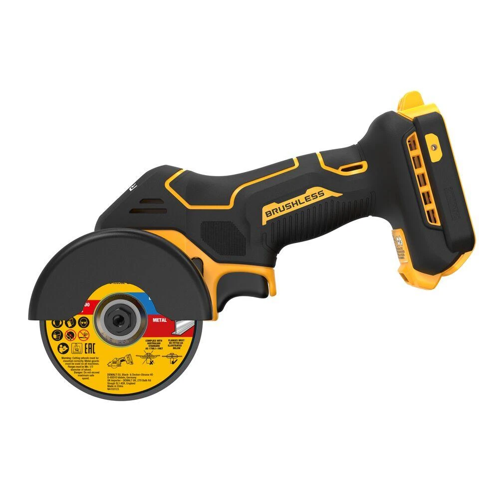 Dewalt DCS438N 76 mm kampinis pjūklas