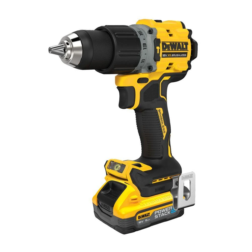 Dewalt DCD805 su 5Ah Powerstack akumuliatoriumi