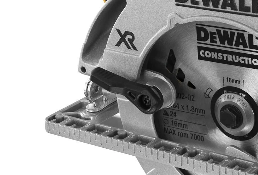 DEWALT diskinis pjūklas DCS572N 18V 184mm be akumuliatoriaus ir kroviklio