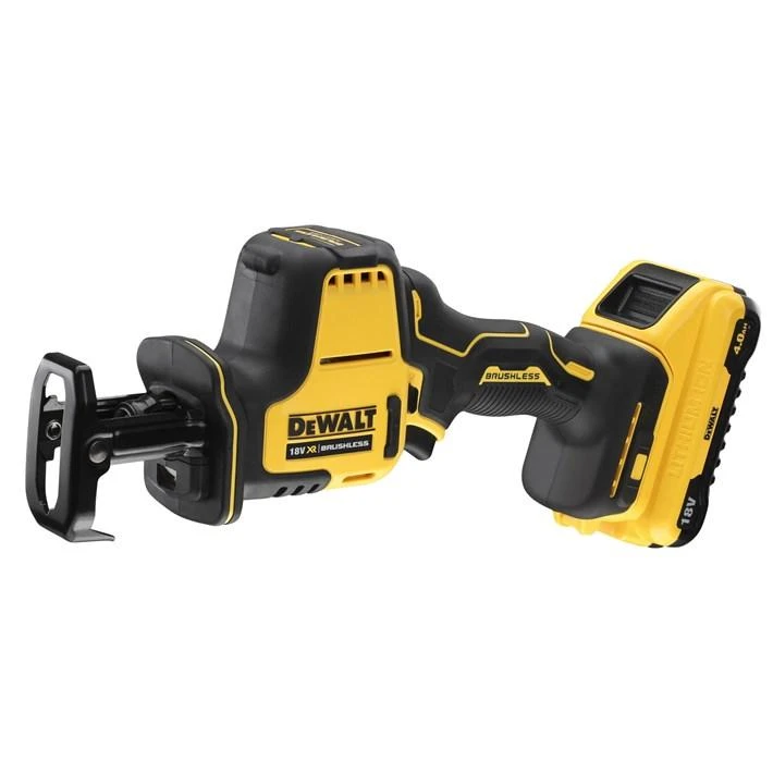 DeWalt akumuliatorinis tiesinis pjūklas su baterija