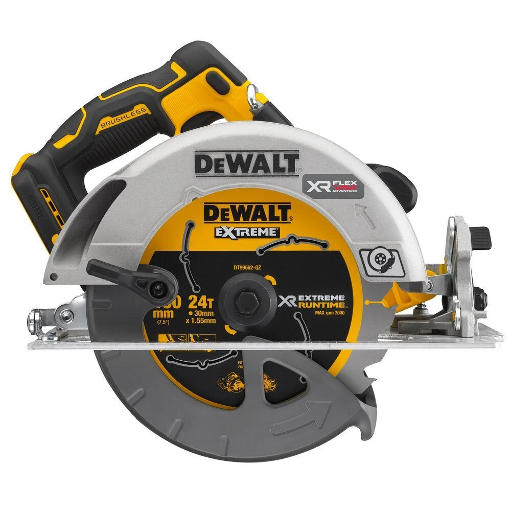 DeWalt DCS573NT diskinis pjūklas su 24T disku