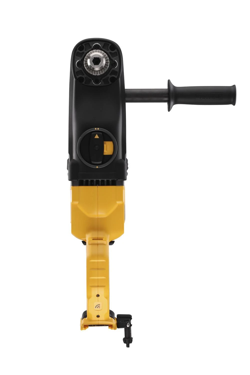 DeWalt DCD470N kampinis gręžtuvas – vaizdas iš viršaus
