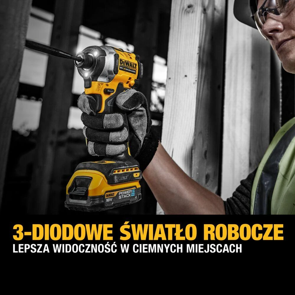 DEWALT suktuvas UDAROWA 18V 208Nm 1x1,7Ah POWERSTACK DCF850E1T