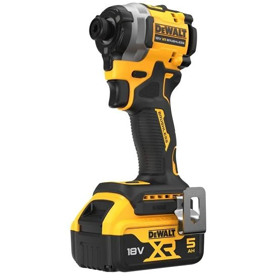DeWalt DCF850D2T smūginis suktuvas su 18V akumuliatoriumi