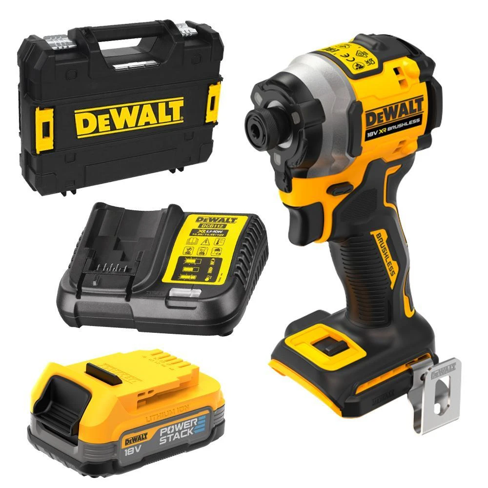 DEWALT suktuvas UDAROWA 18V 208Nm 1x1,7Ah POWERSTACK DCF850E1T