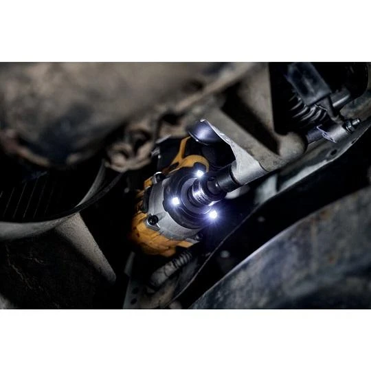 Smūginis veržliasukis DeWalt DCF921P2G-QW; 18 V; 2x5,0 Ah akum.