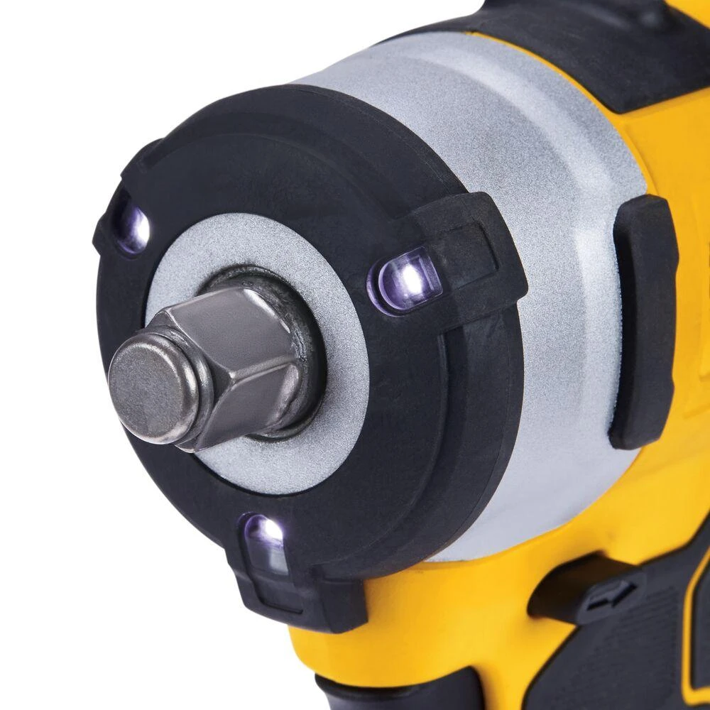 DeWALT smūginis veržliasukis DCF921D2T 18V 1/2", 406Nm, 2x2.0 Ah, TSTAK lagaminas