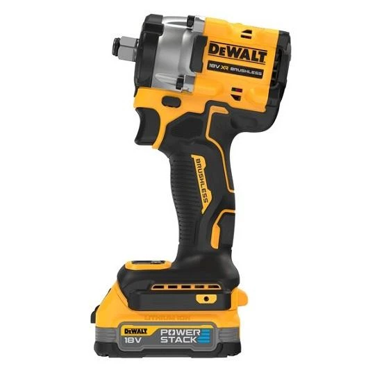DeWalt 18V XR smūginis veržliasukis su PowerStack akumuliatoriumi