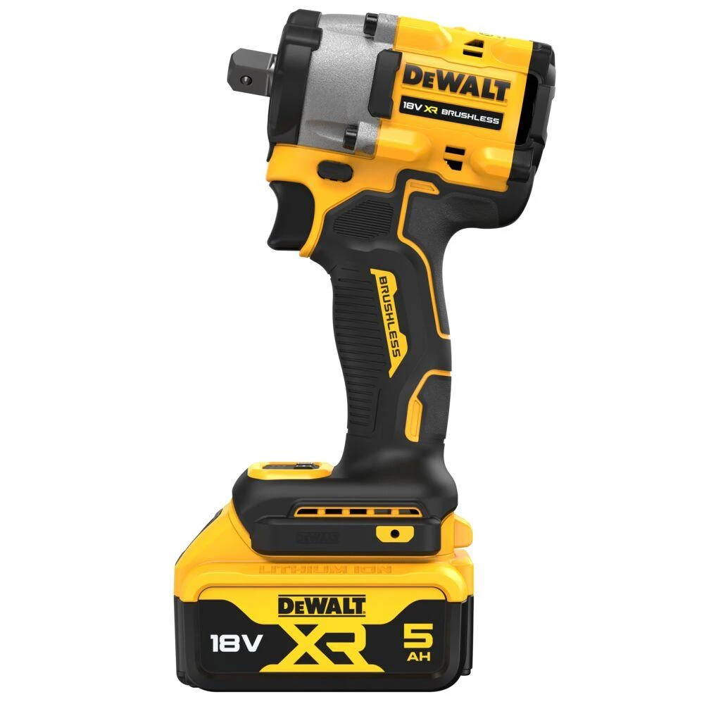 Dewalt 18V akumuliatorinis smūginis veržliasukis su 5.0Ah baterija