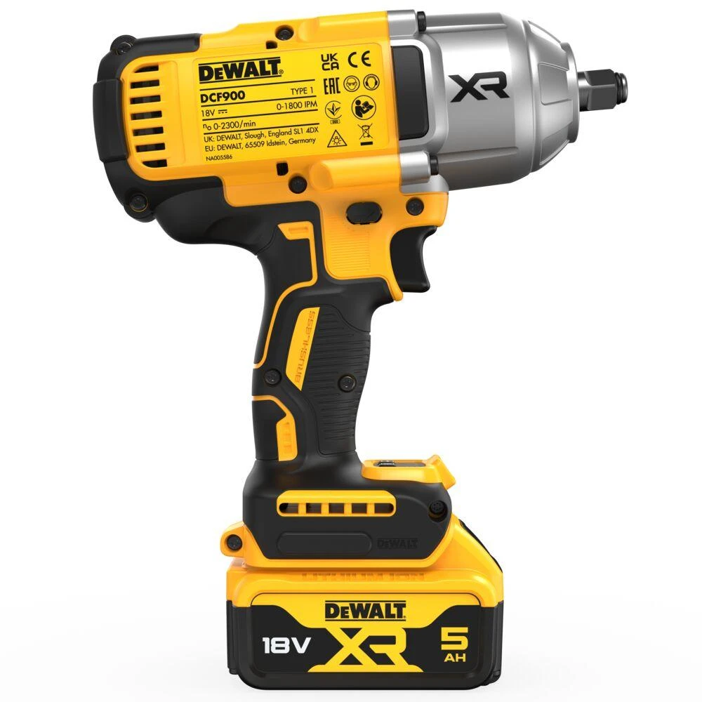 Dewalt DCF900 veržliasukis su 5Ah akumuliatoriumi