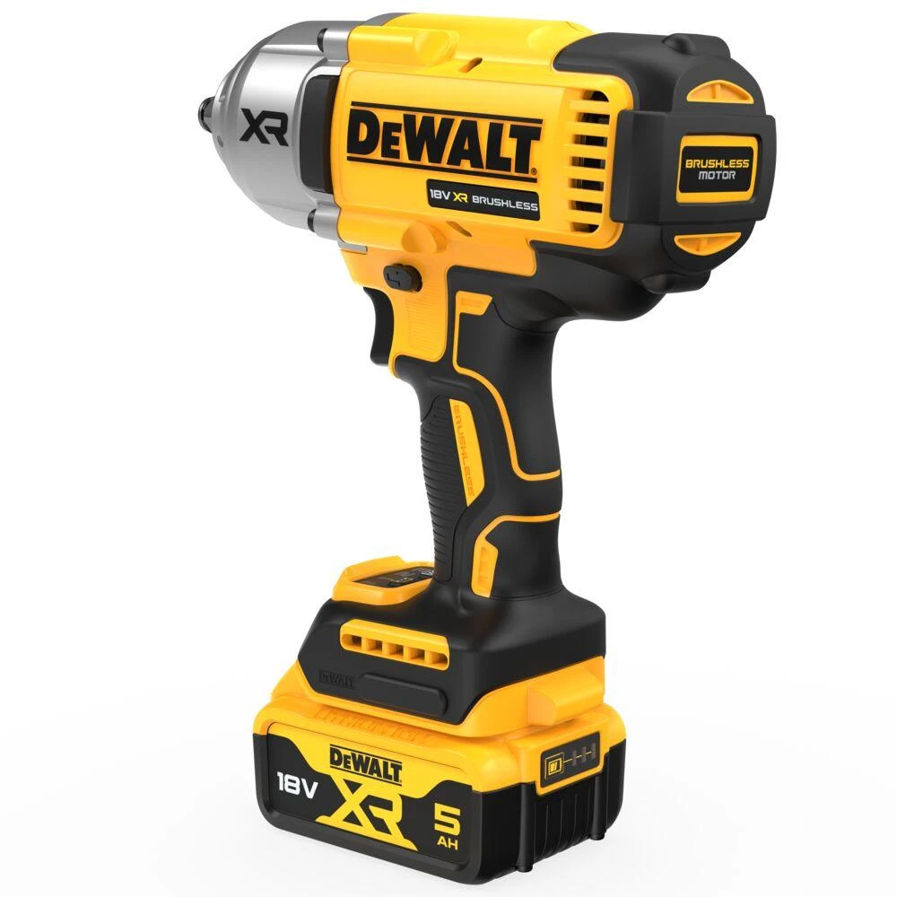 Dewalt Akumuliatorinis smūginis veržliasukis DCF900P2T-QW, 18V, 1/2", 2x5.0 Ah