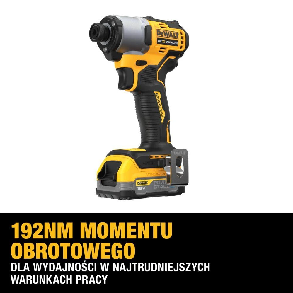 Akumuliatorinis smūginis suktuvas DeWalt DCF840E1T-XJ, 18V, 1x1.7Ah