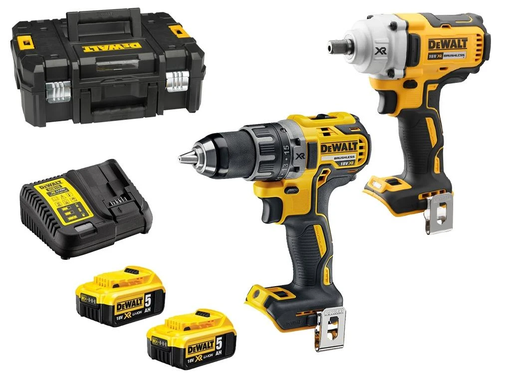 DEWALT akumuliatorinių įrankių rinkinys DCK2077P2T 18V