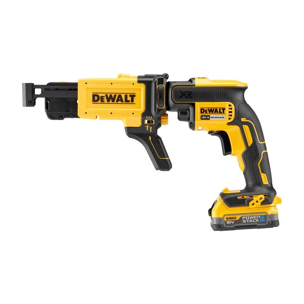 Dewalt akumuliatorinis suktuvas su juostiniu priedu