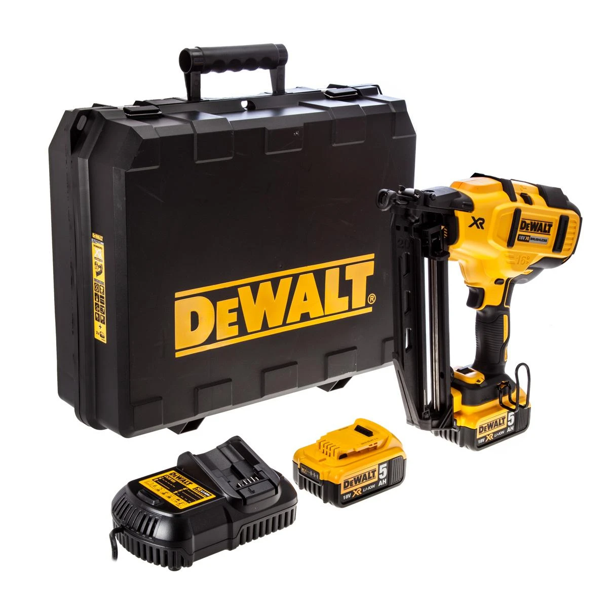Viniakalė DeWalt DCN660P2-QW; 18 V; 2x5,0 Ah akum.