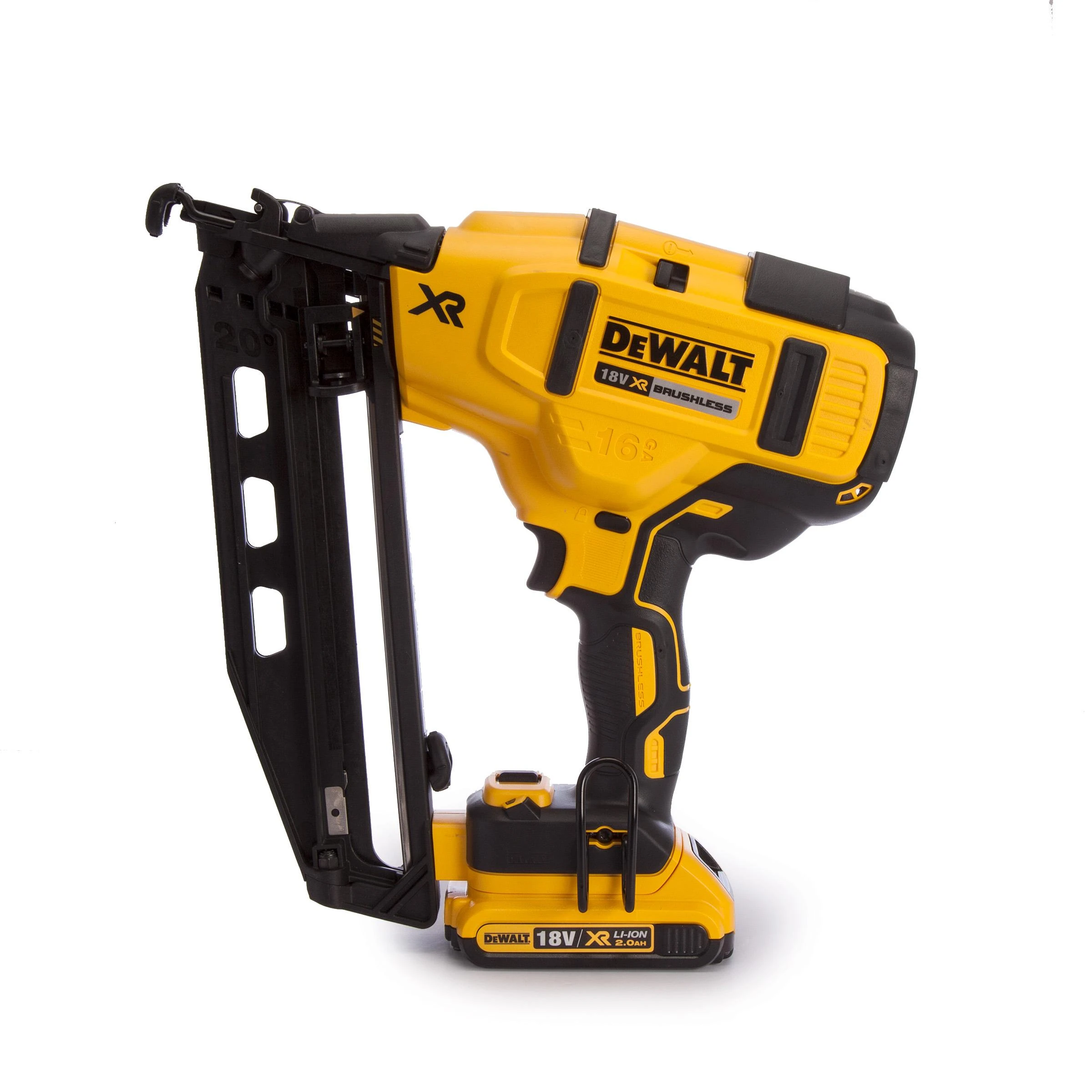 Akumuliatorinė viniakalė DeWalt DCN660NT-XJ, 63mm, 18V (be akumuliatoriaus ir kroviklio)