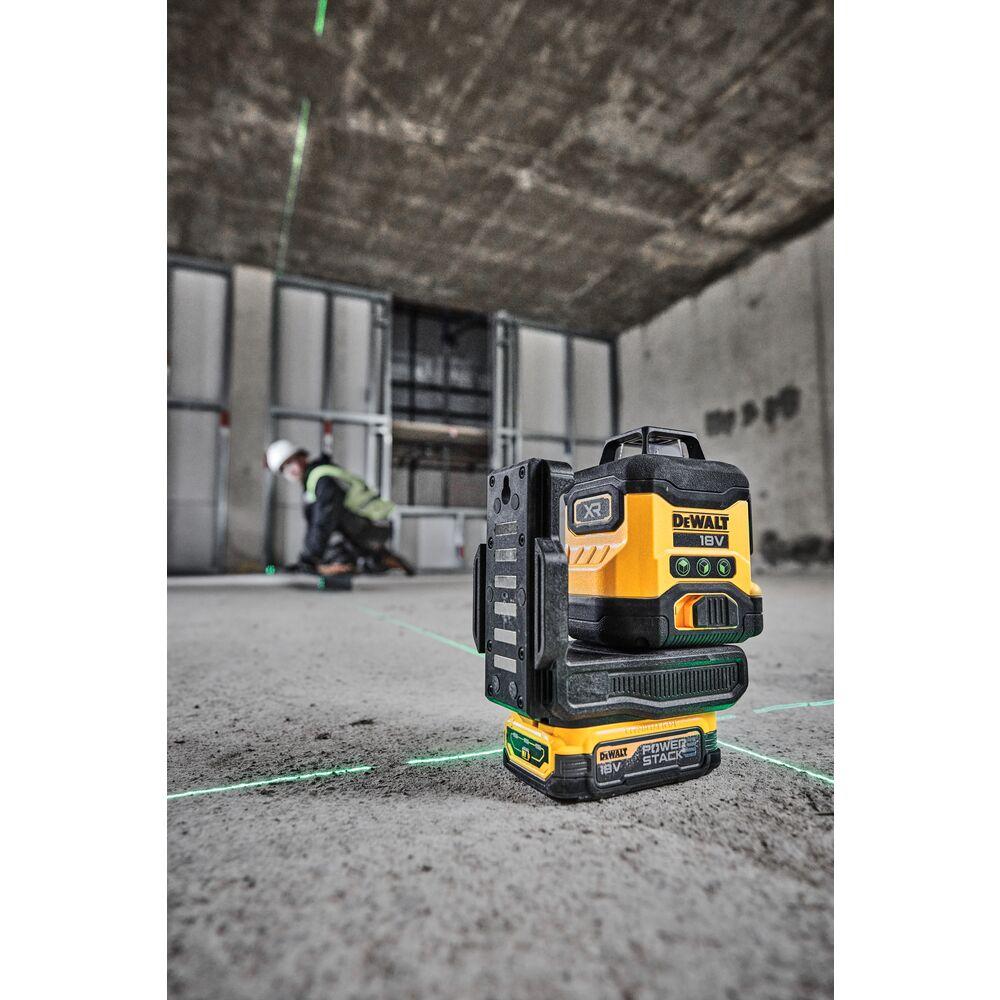 Kryžminis lazerinis nivelyras DeWalt DCLE34031D1-QW; 18 V; 1x2,0 Ah akum.