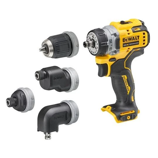 Suktuvas-gręžtuvas DeWalt DCD703L2T-QW; 12 V; 2x3,0 Ah akum.