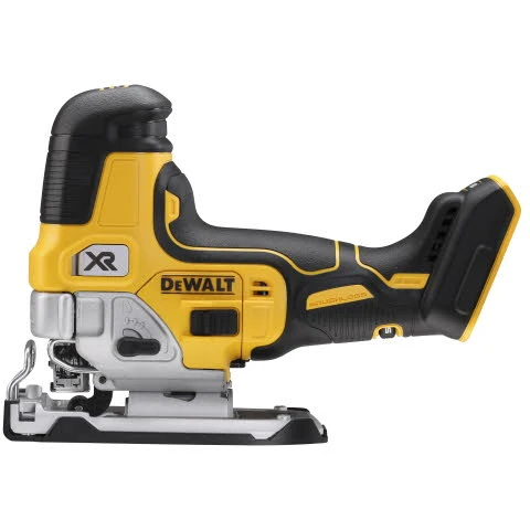 Akumuliatorinis siaurapjūklis DeWalt DCS335P2; 18 V; 2x5,0 Ah akum.