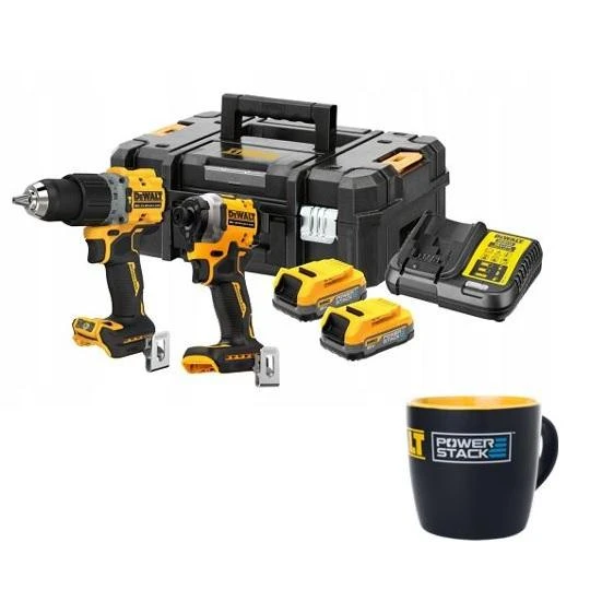 DeWALT DCK2050E2T įrankių rinkinys su priedais