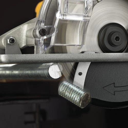 DeWalt akumuliatorinis diskinis pjūklas DCS373N 18V be akumuliatoriaus ir kroviklio