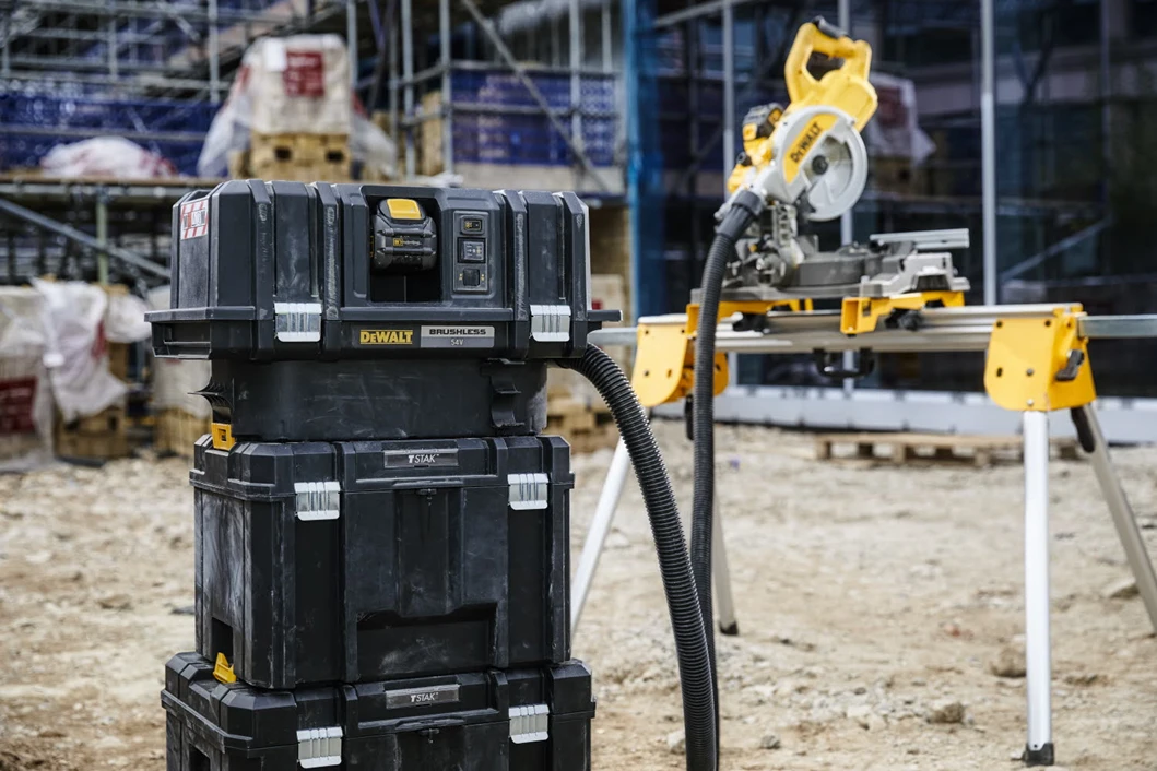 Akumuliatorinis dulkių siurblys DeWalt DCV586MT2-QW; 54 V; 2x6,0 Ah akum.