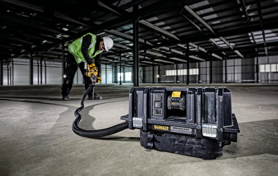 Akumuliatorinis dulkių siurblys DeWalt DCV586MT2-QW; 54 V; 2x6,0 Ah akum.