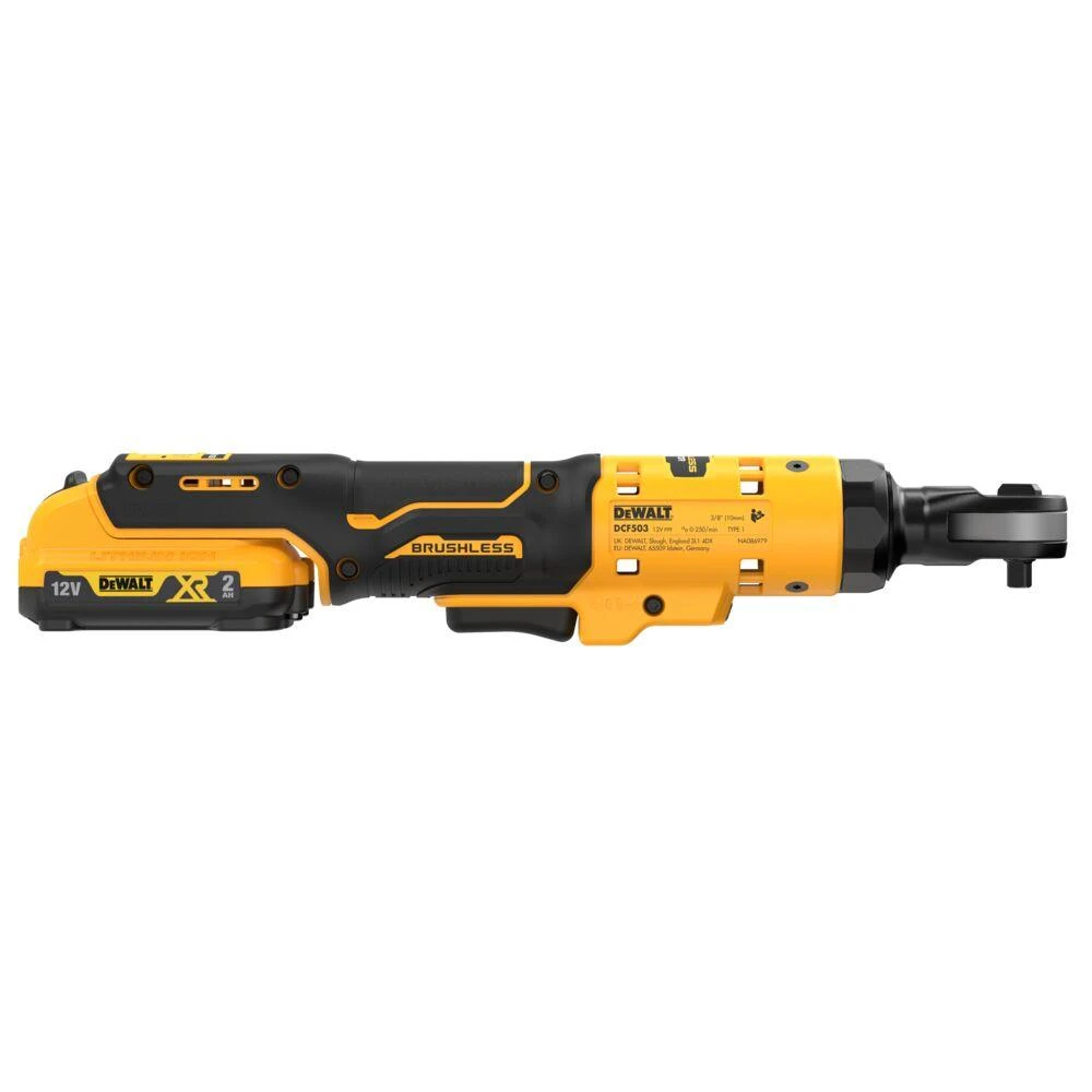 DEWALT terkšlė 12V 3/8" 81Nm 1x2,0Ah DCF503D1