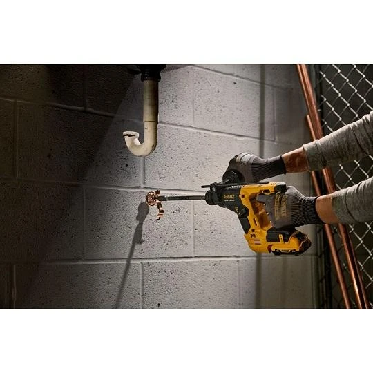 Perforatorius Dewalt DCH072L2-QW; 1,1 J; 12 V; 2x3,0 Ah akum.
